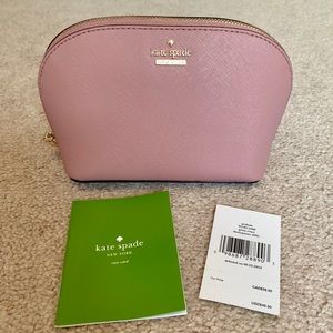 New Kate Spade Dusty Peony Makeup Bag